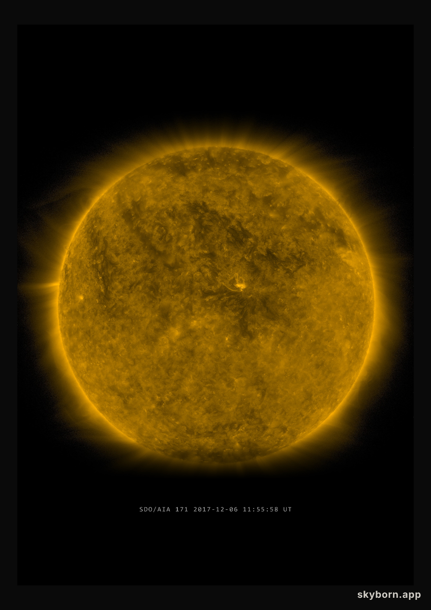 The Sun on 6 December 2017
