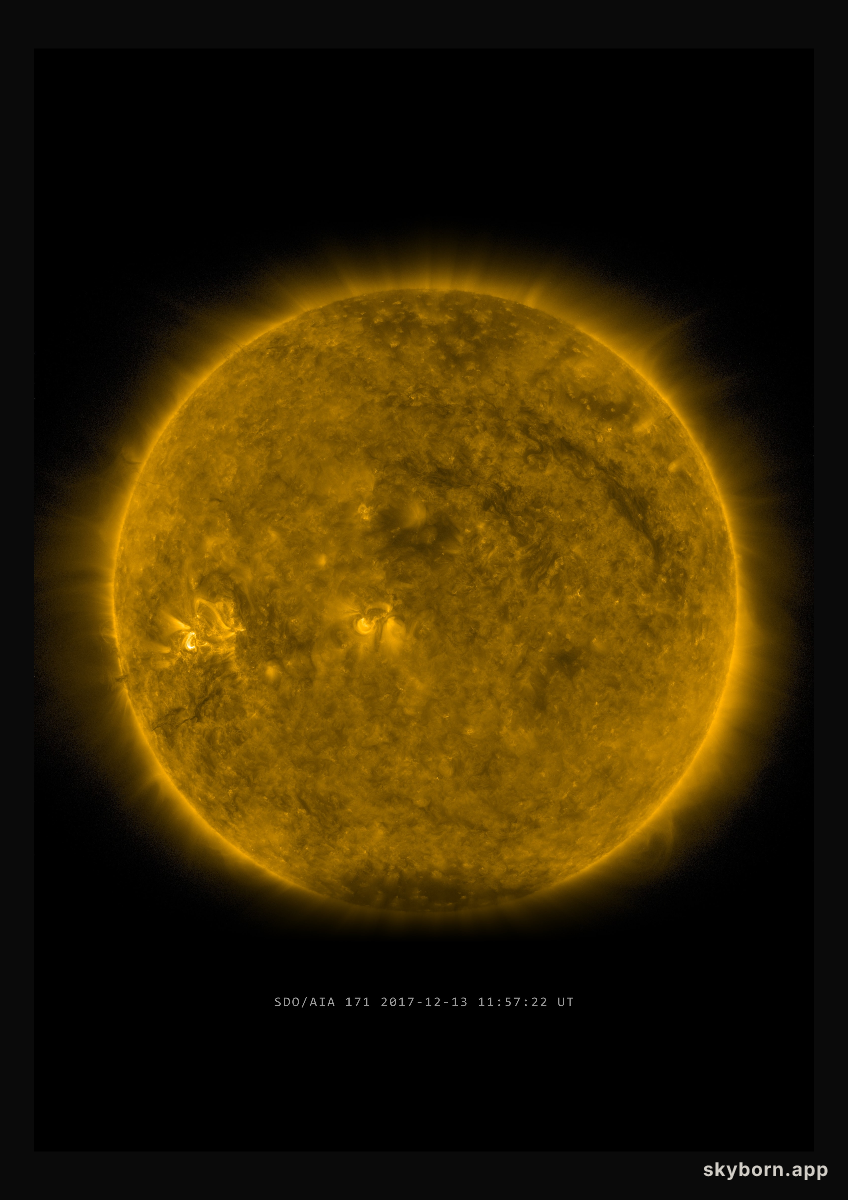 The Sun on 13 December 2017