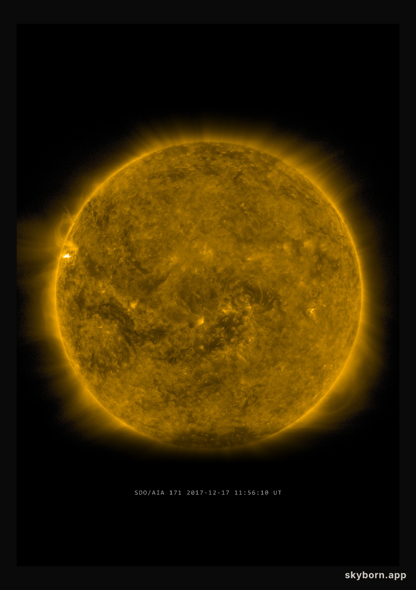 The Sun on 17 December 2017