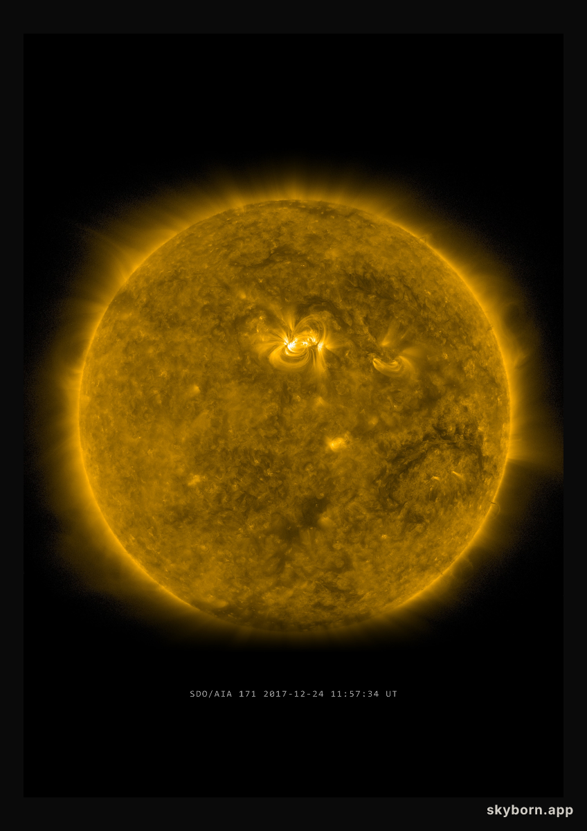 The Sun on 24 December 2017