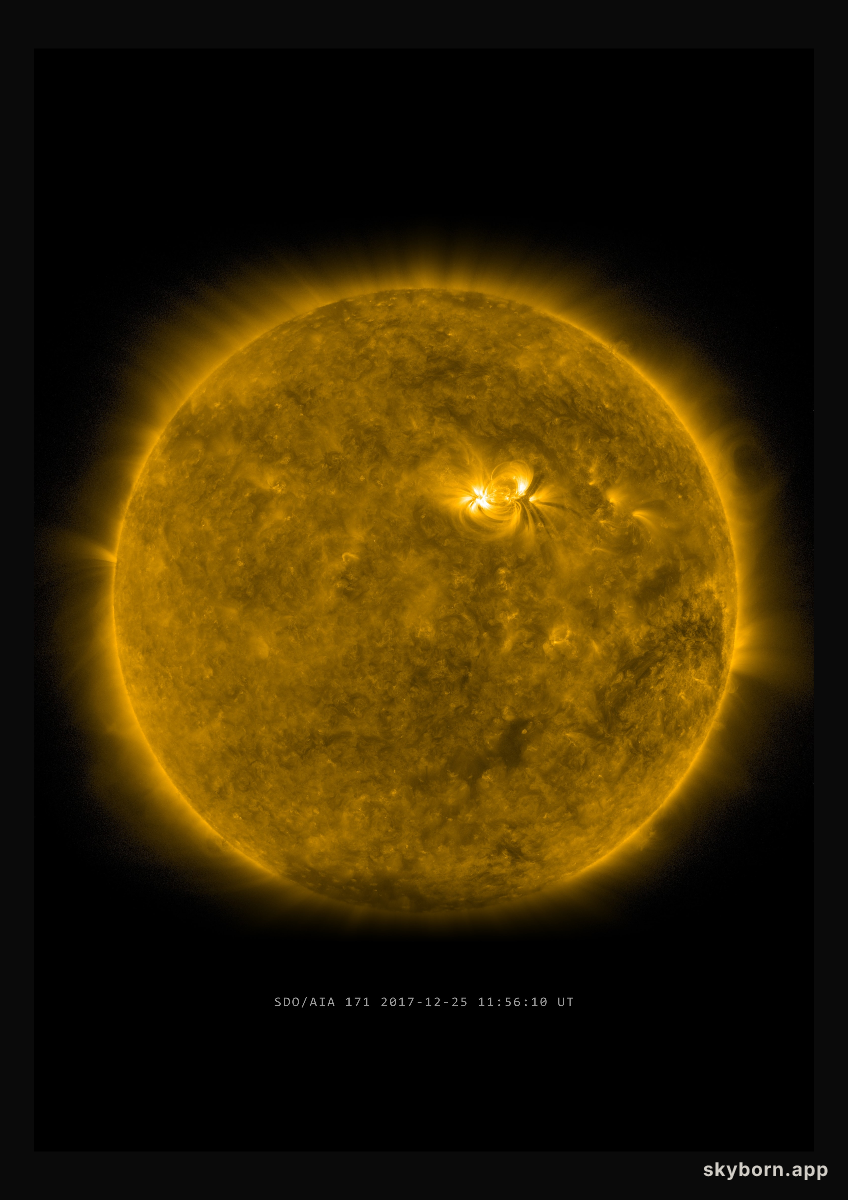 The Sun on 25 December 2017