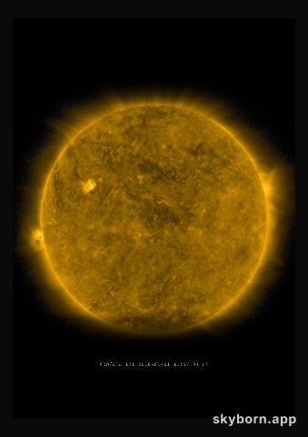 The Sun on 1 January 2018