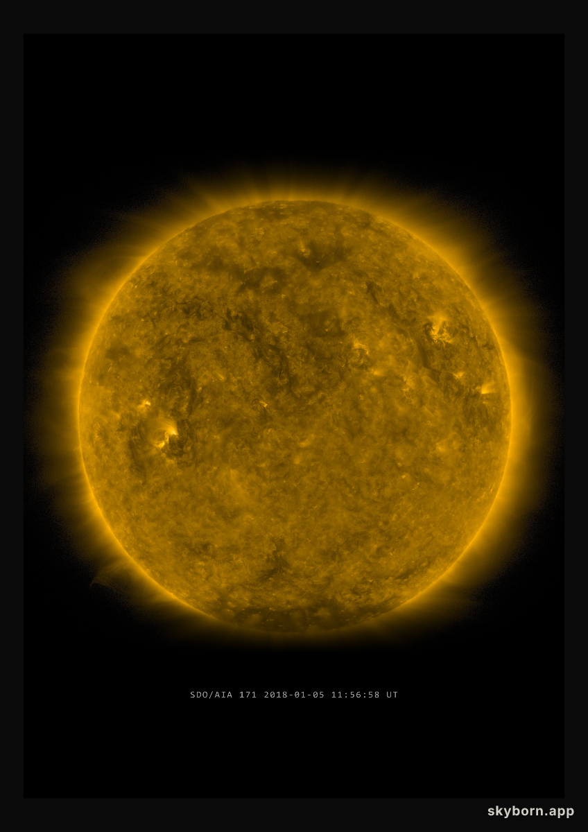 The Sun on 5 January 2018