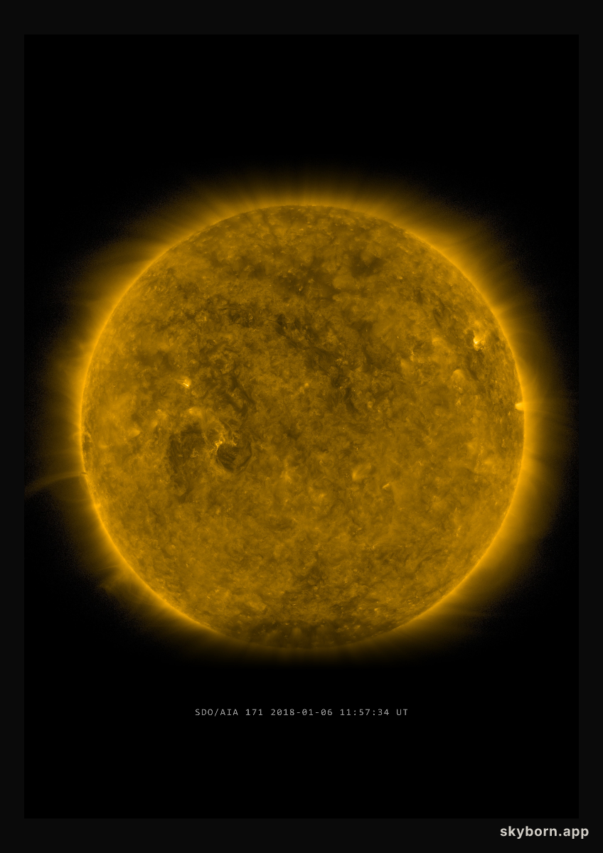 The Sun on 6 January 2018