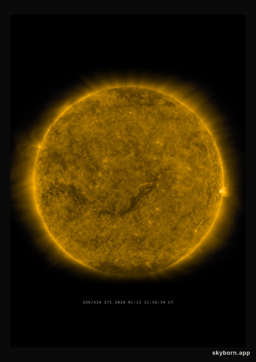 The Sun on 13 January 2018