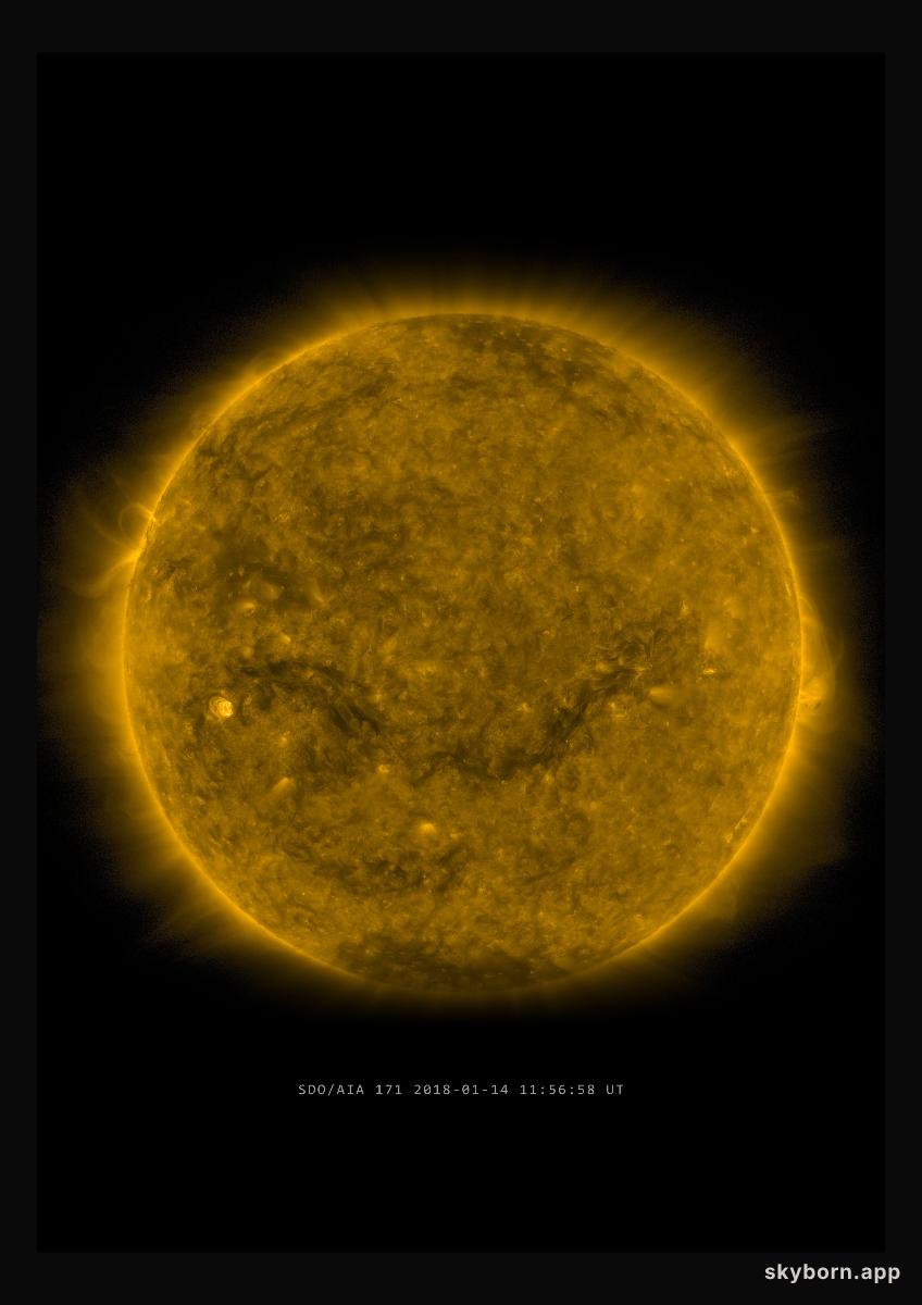 The Sun on 14 January 2018