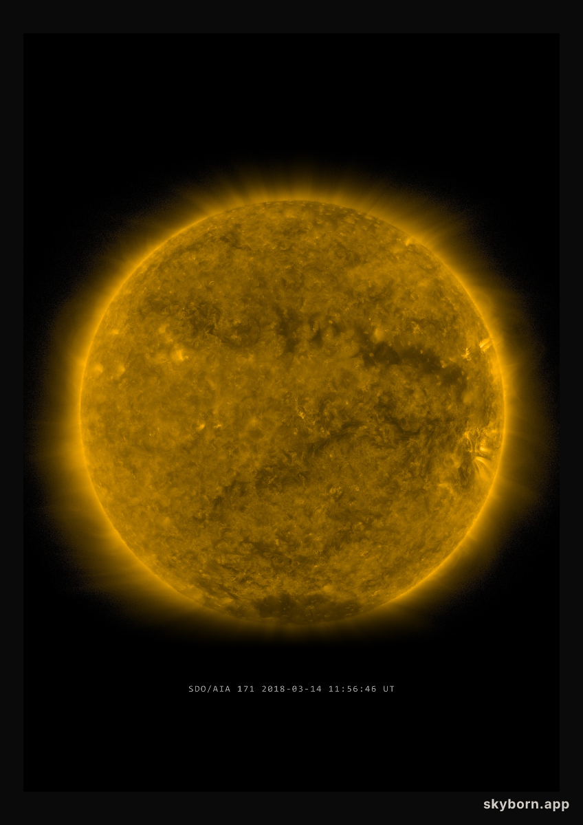 The Sun on 14 March 2018