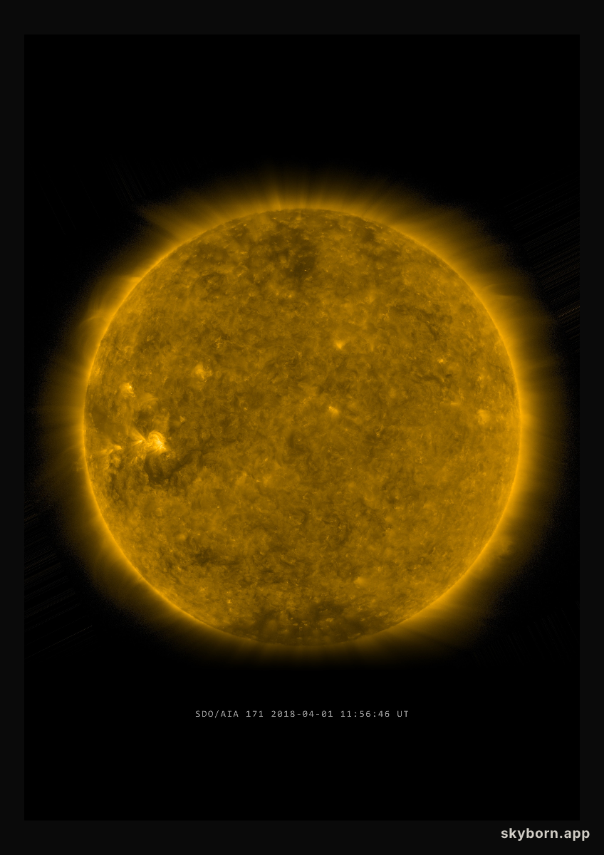 The Sun on 1 April 2018