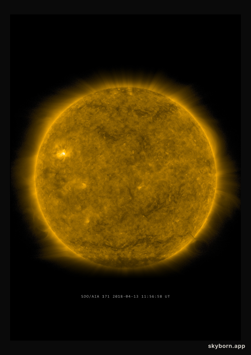 The Sun on 13 April 2018