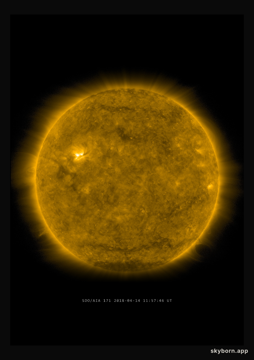 The Sun on 14 April 2018