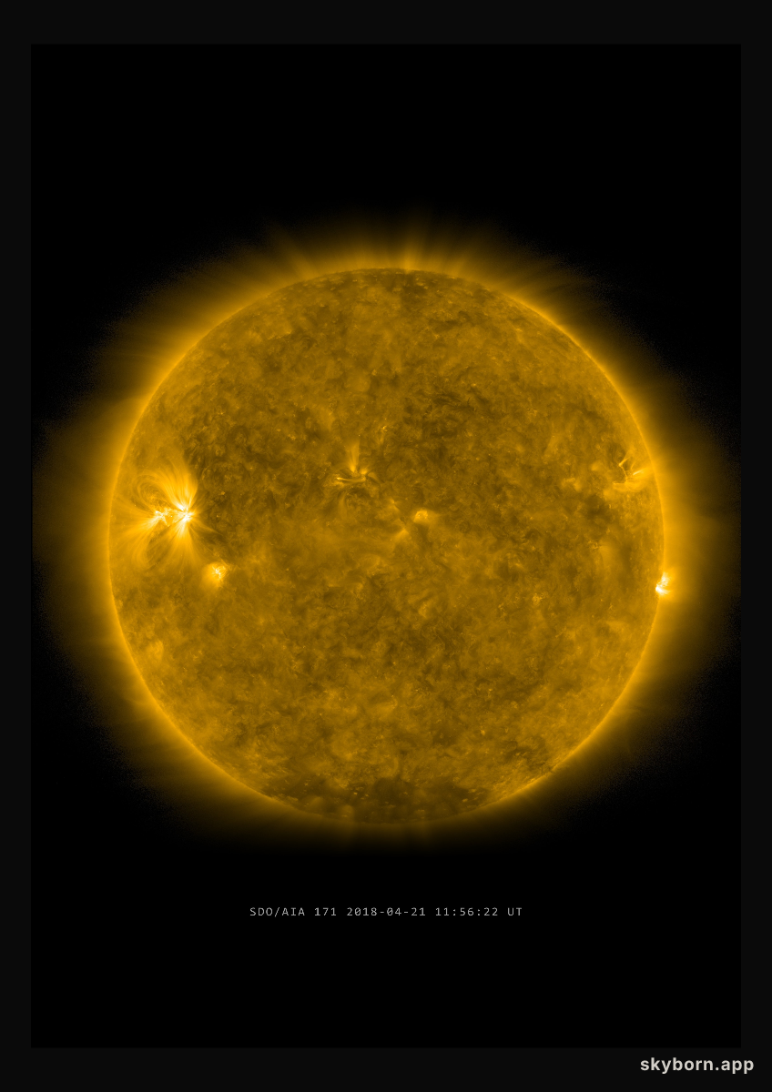 The Sun on 21 April 2018