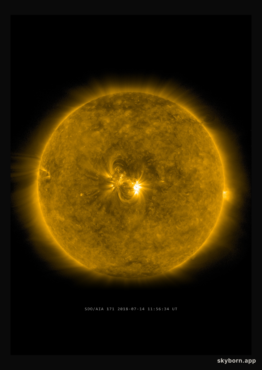 The Sun on 14 July 2018
