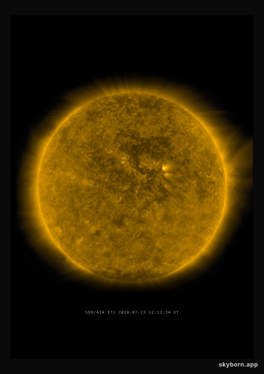 The Sun on 23 July 2018