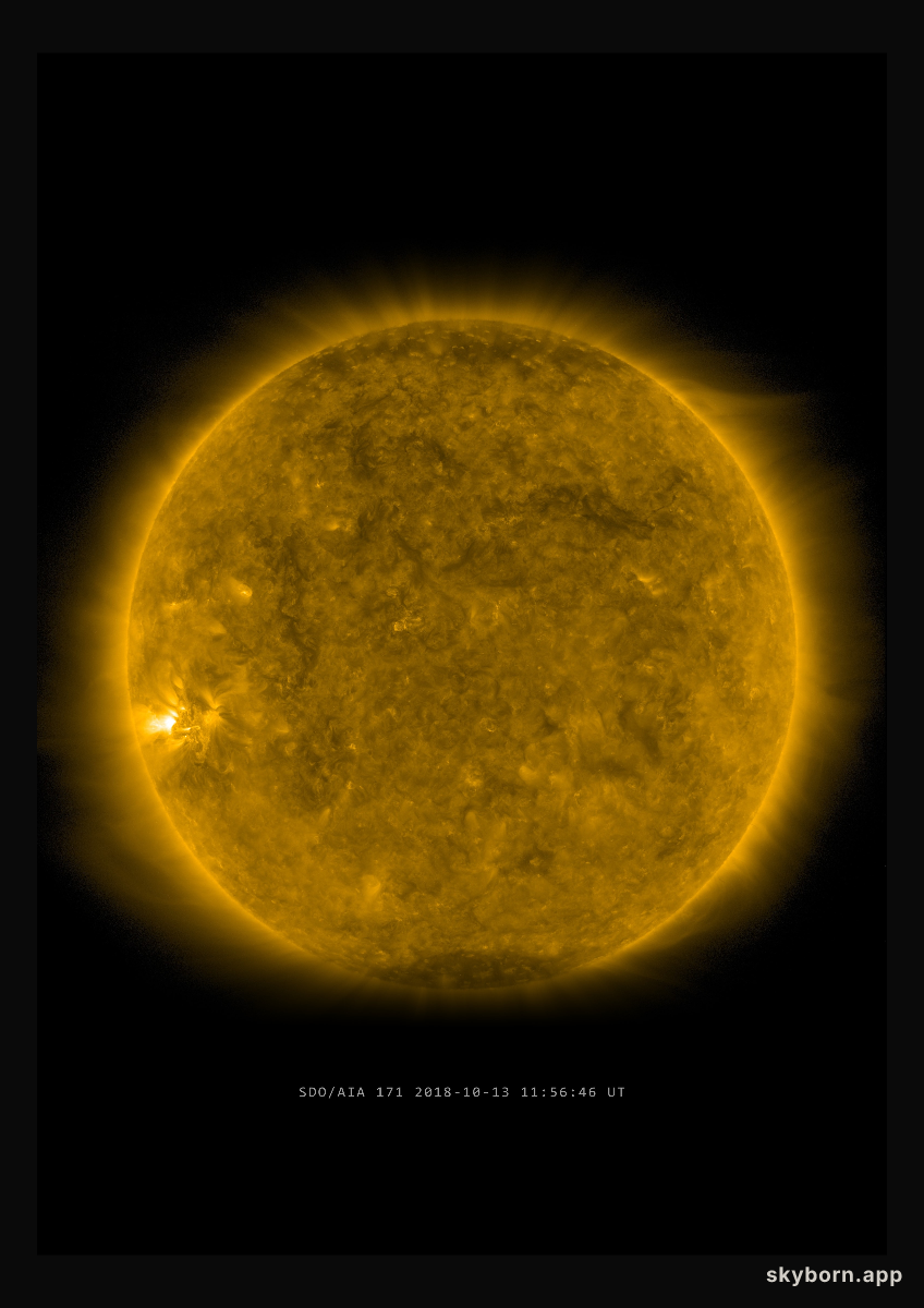 The Sun on 13 October 2018