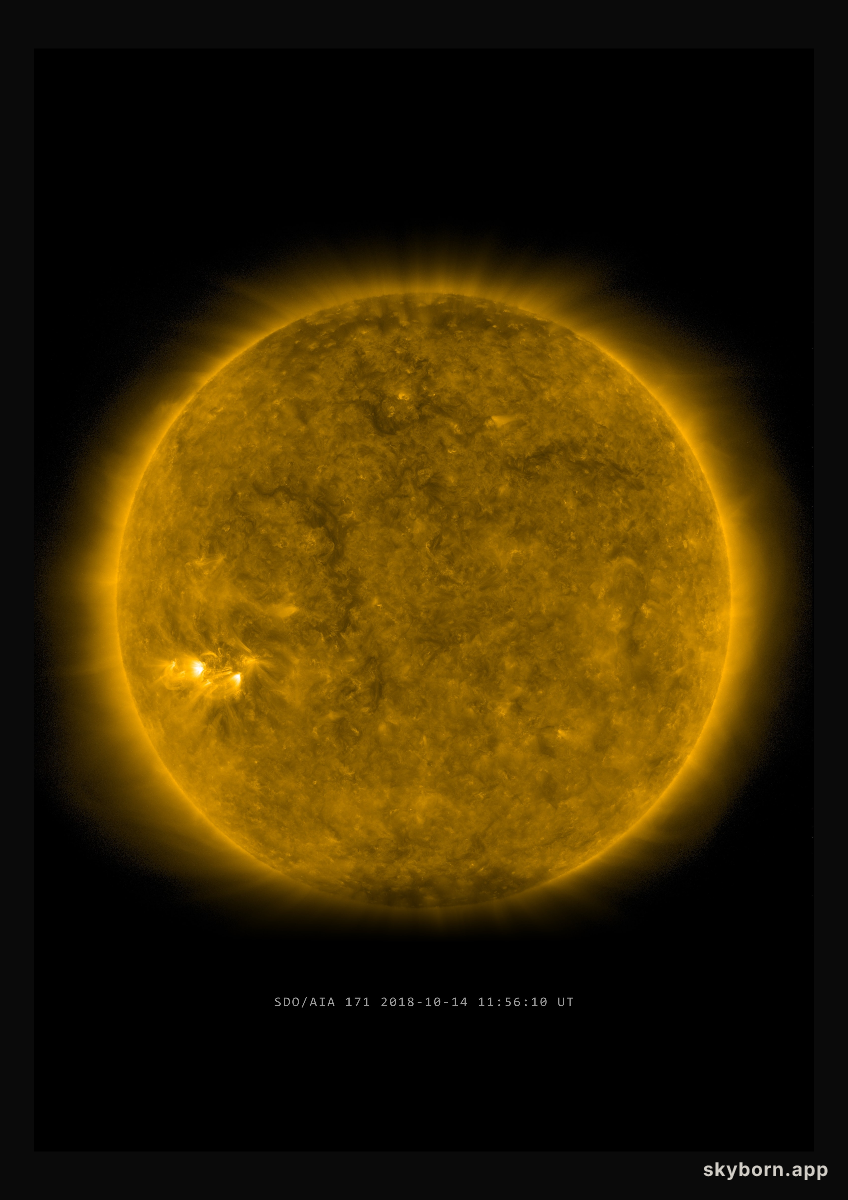 The Sun on 14 October 2018