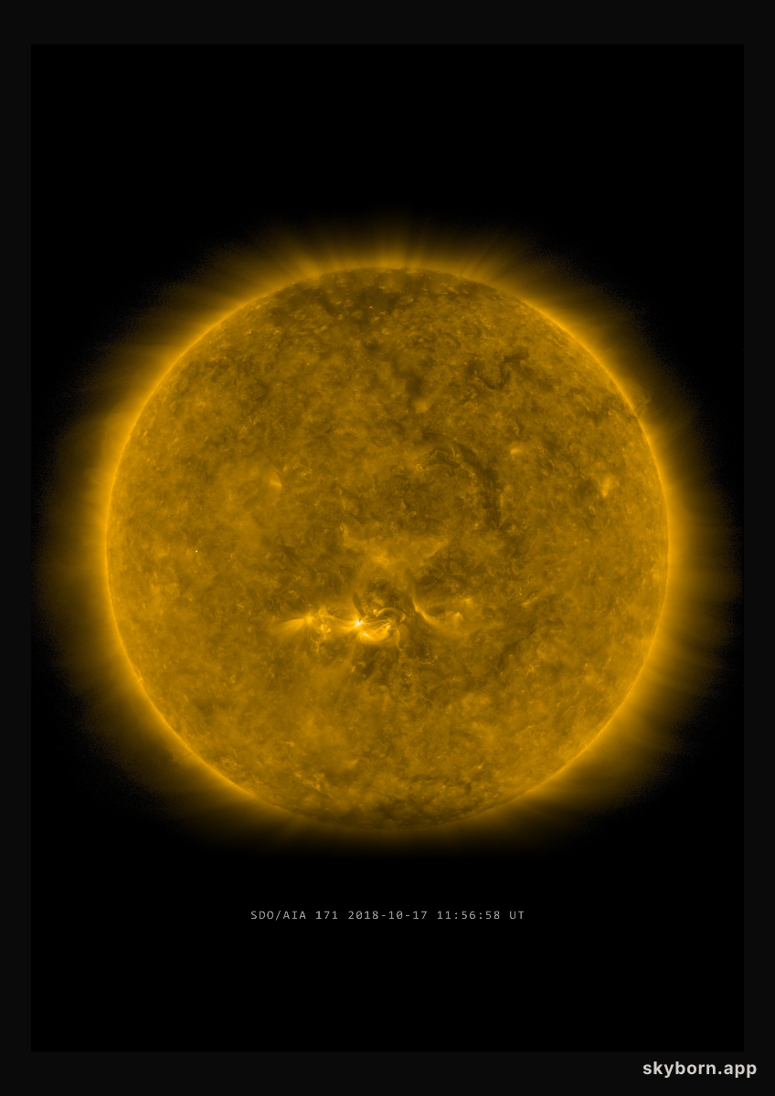 The Sun on 17 October 2018