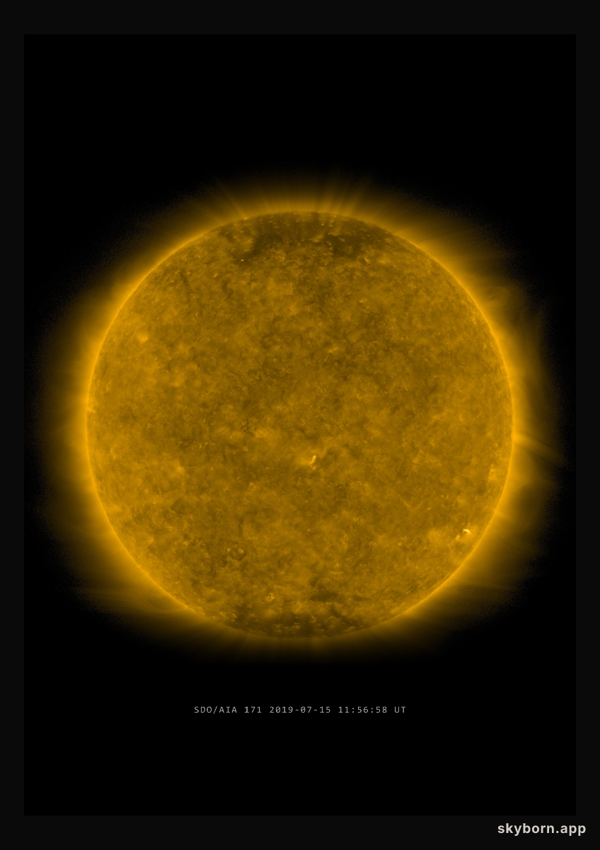 The Sun on 15 July 2019
