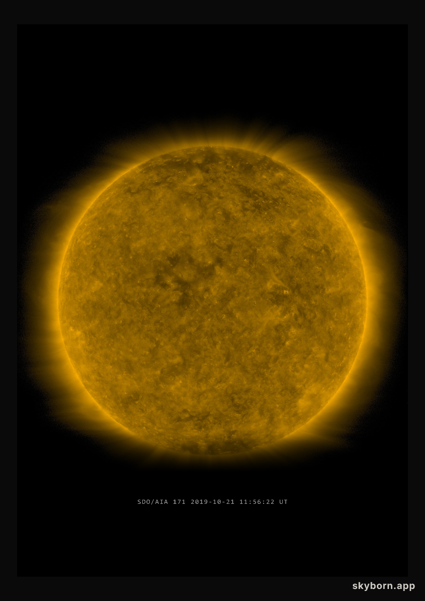 The Sun on 21 October 2019