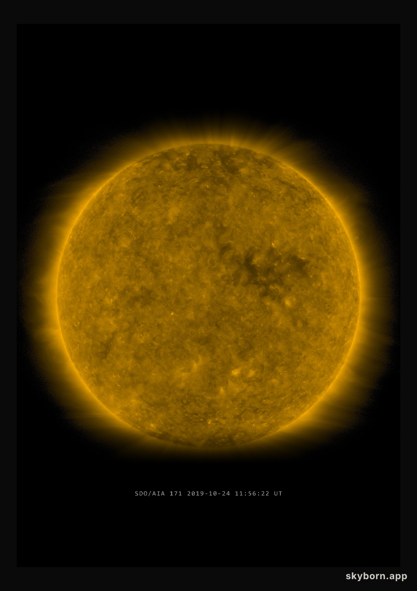 The Sun on 24 October 2019