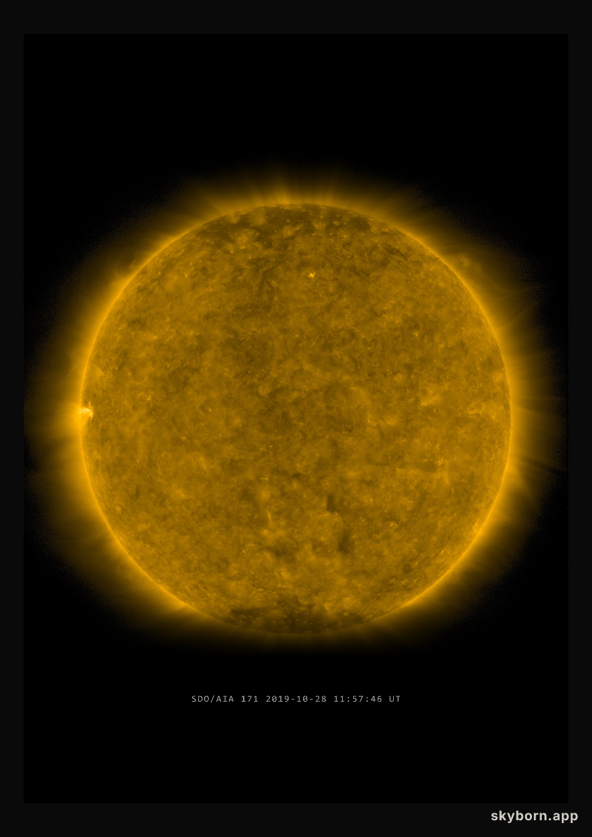 The Sun on 28 October 2019