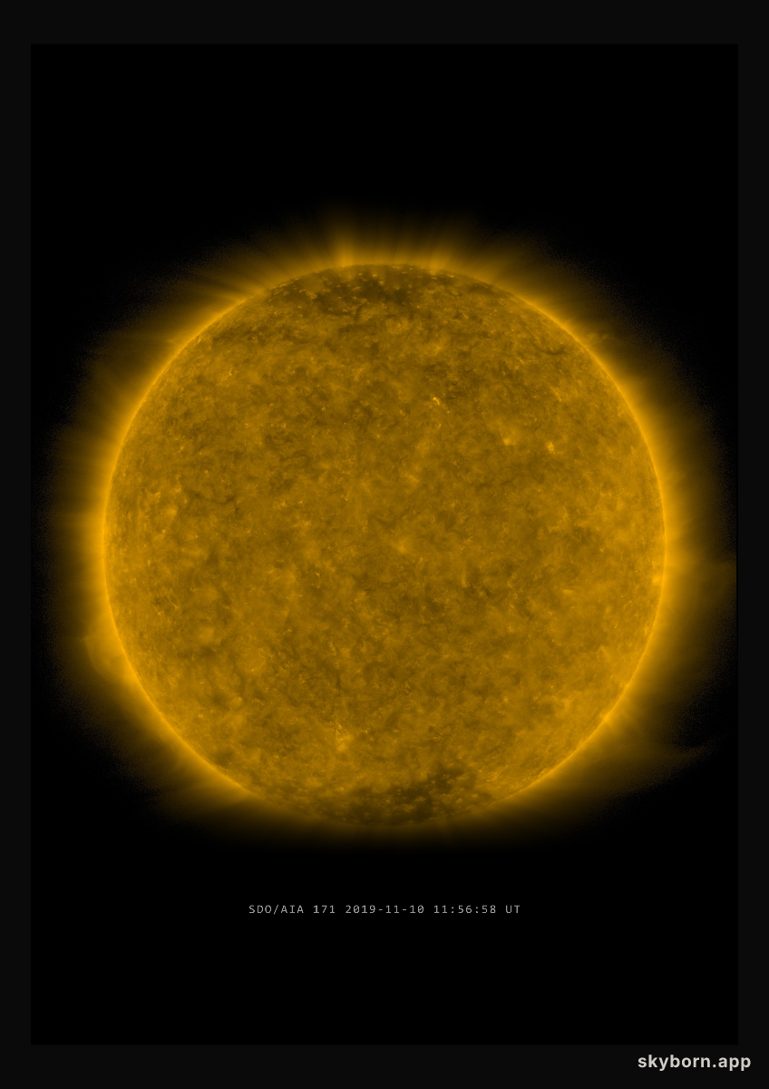 The Sun on 10 November 2019