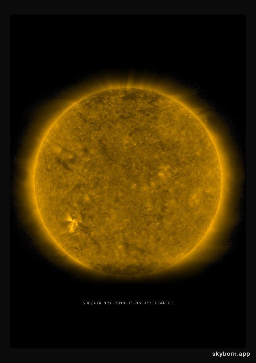 The Sun on 15 November 2019