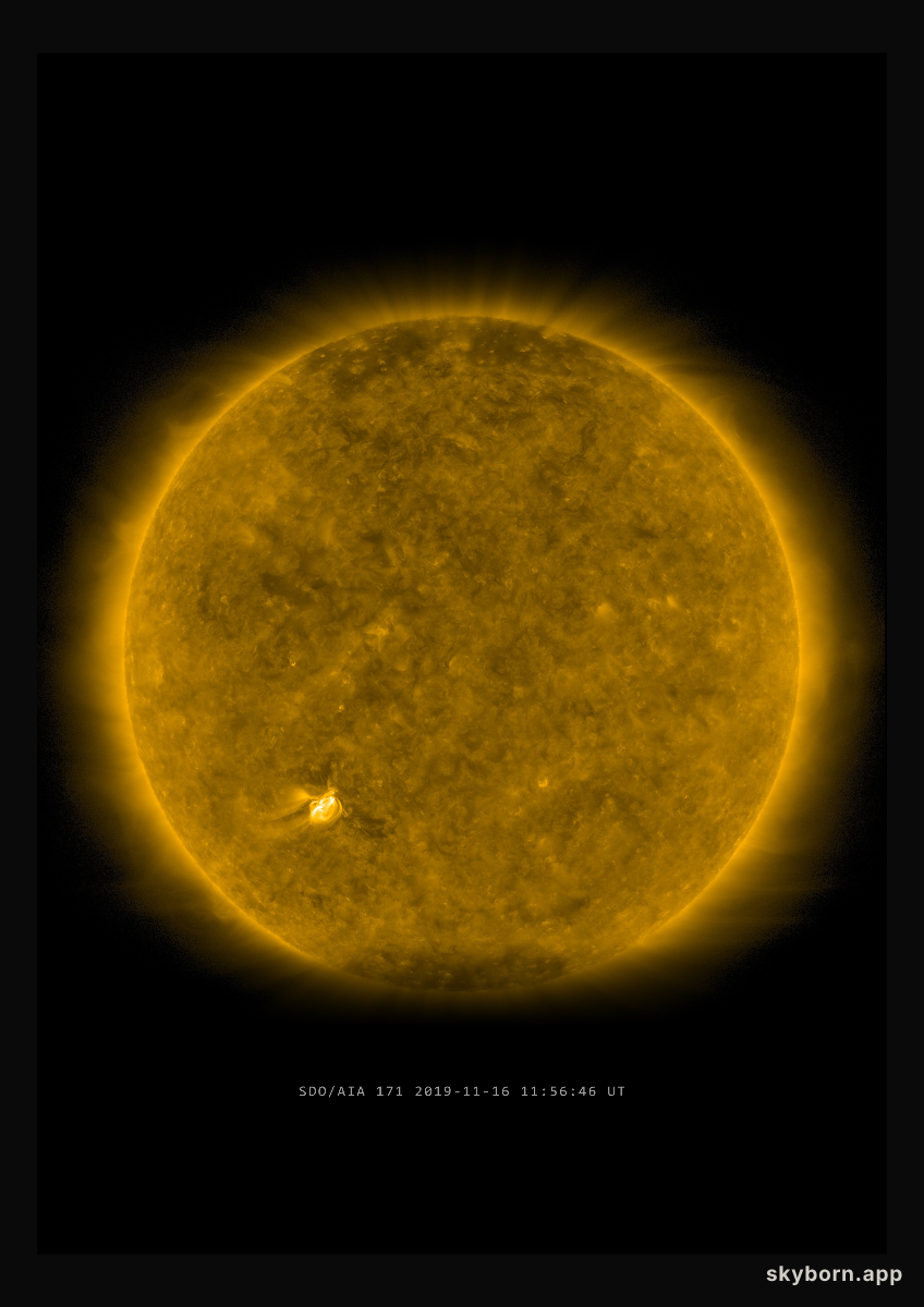 The Sun on 16 November 2019