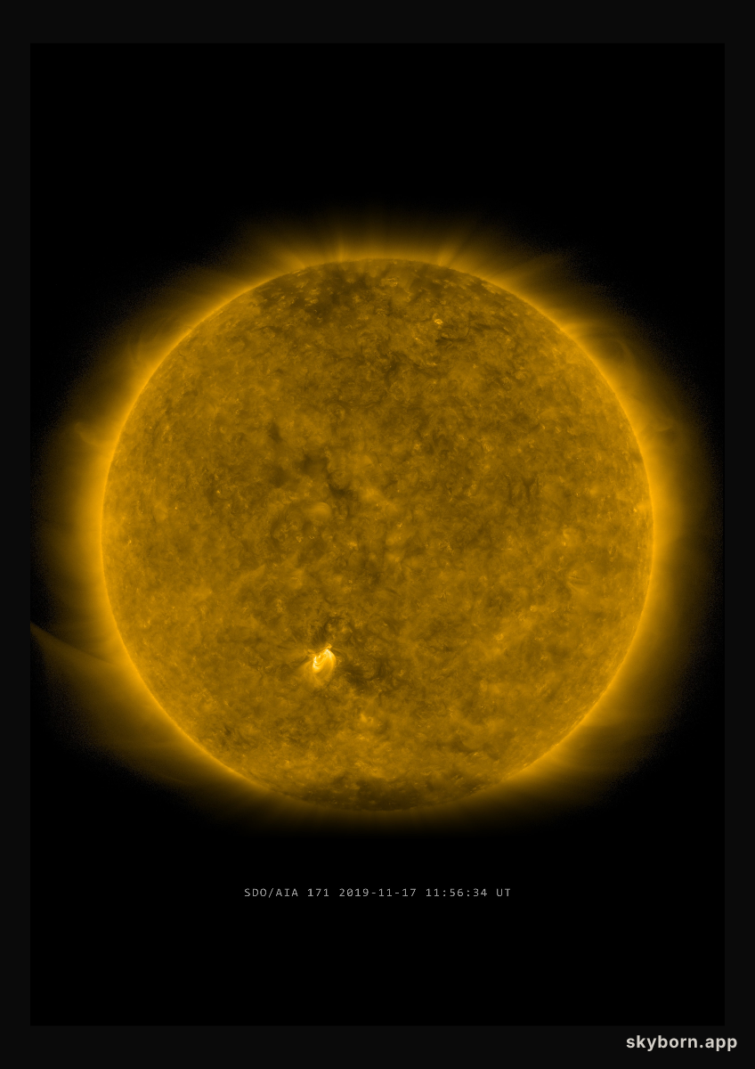 The Sun on 17 November 2019