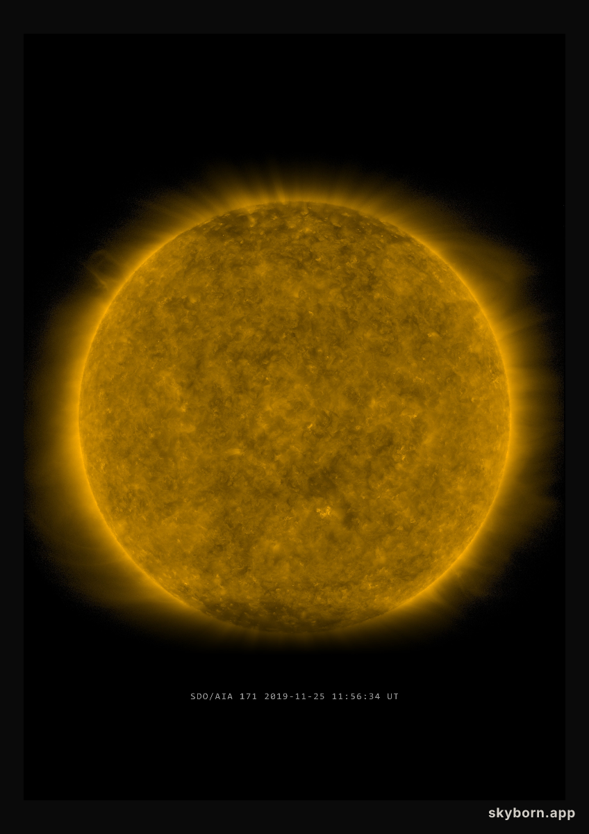 The Sun on 25 November 2019