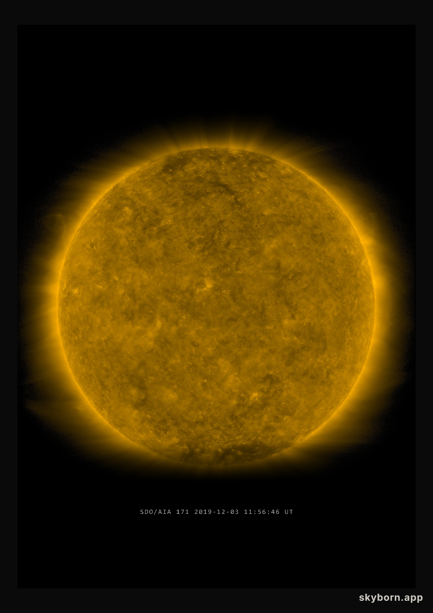 The Sun on 3 December 2019