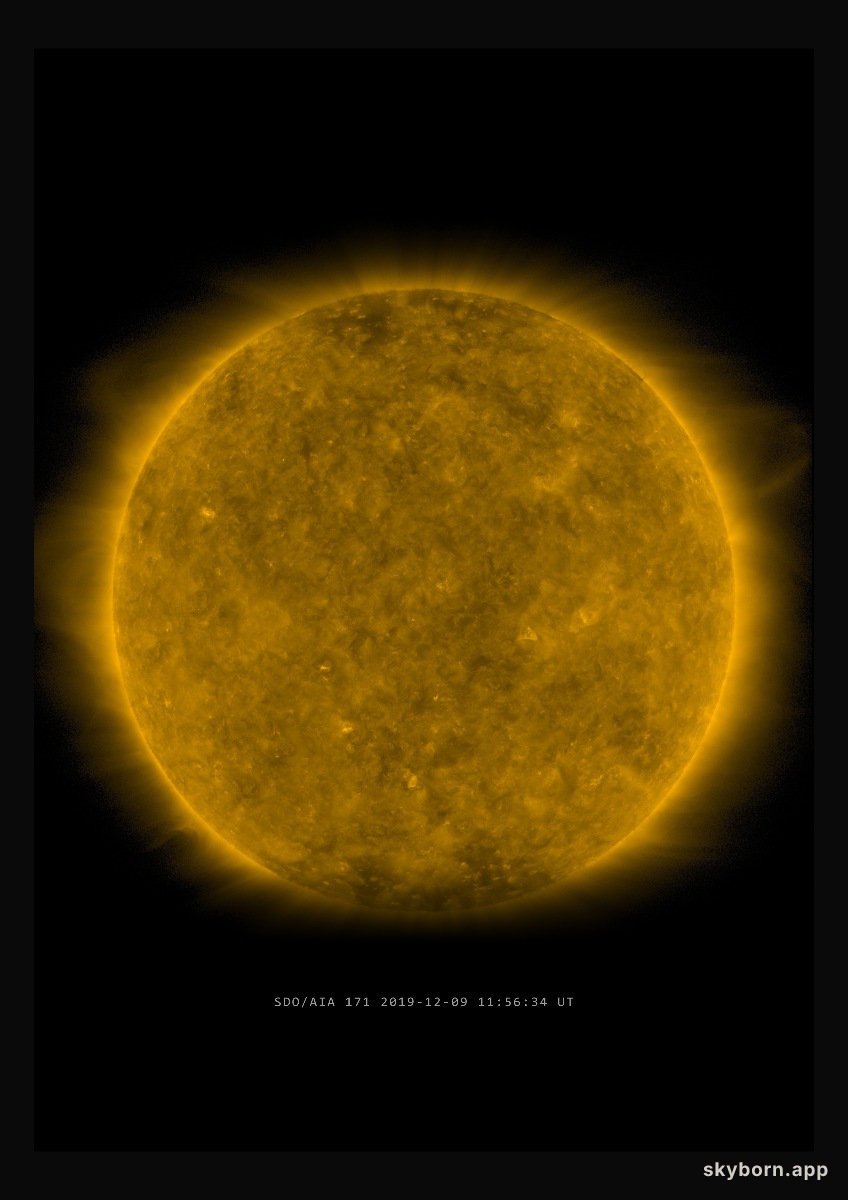 The Sun on 9 December 2019