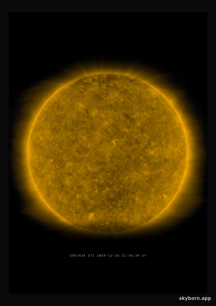 The Sun on 16 December 2019