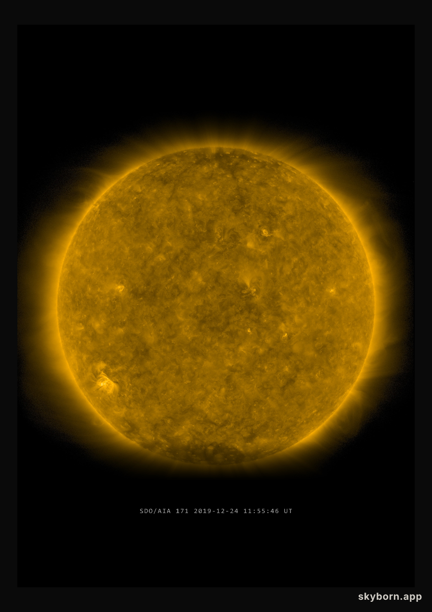 The Sun on 24 December 2019