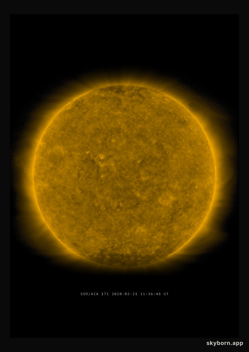 The Sun on 21 February 2020