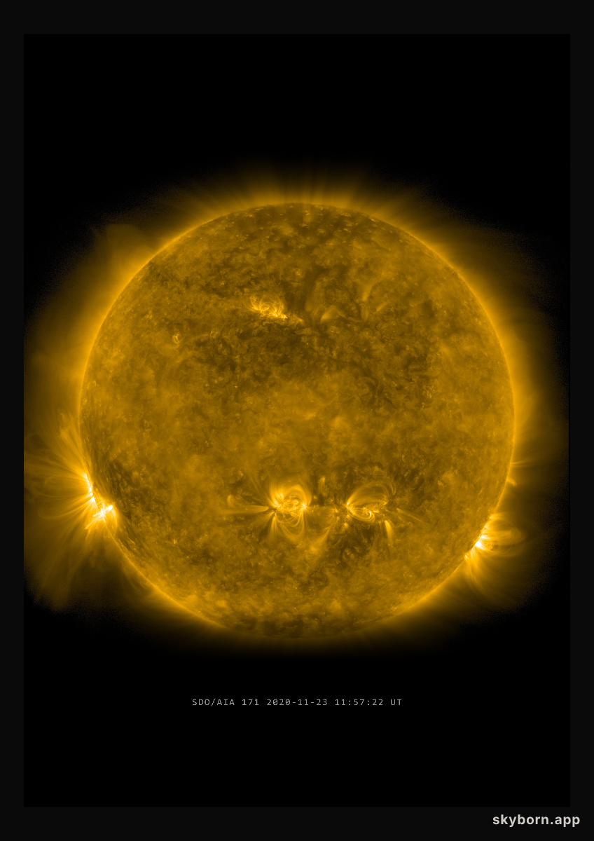 The Sun on 23 November 2020