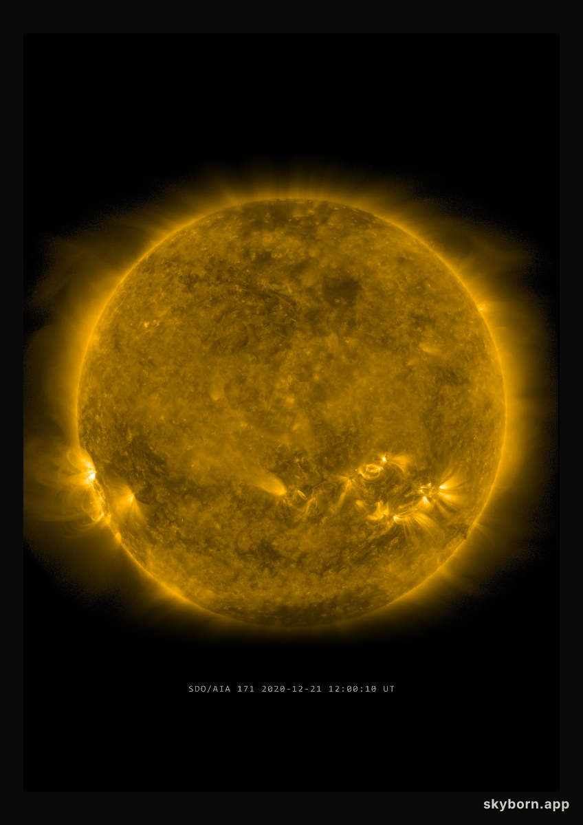 The Sun on 21 December 2020