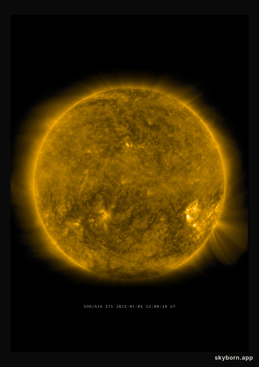The Sun on 1 January 2021