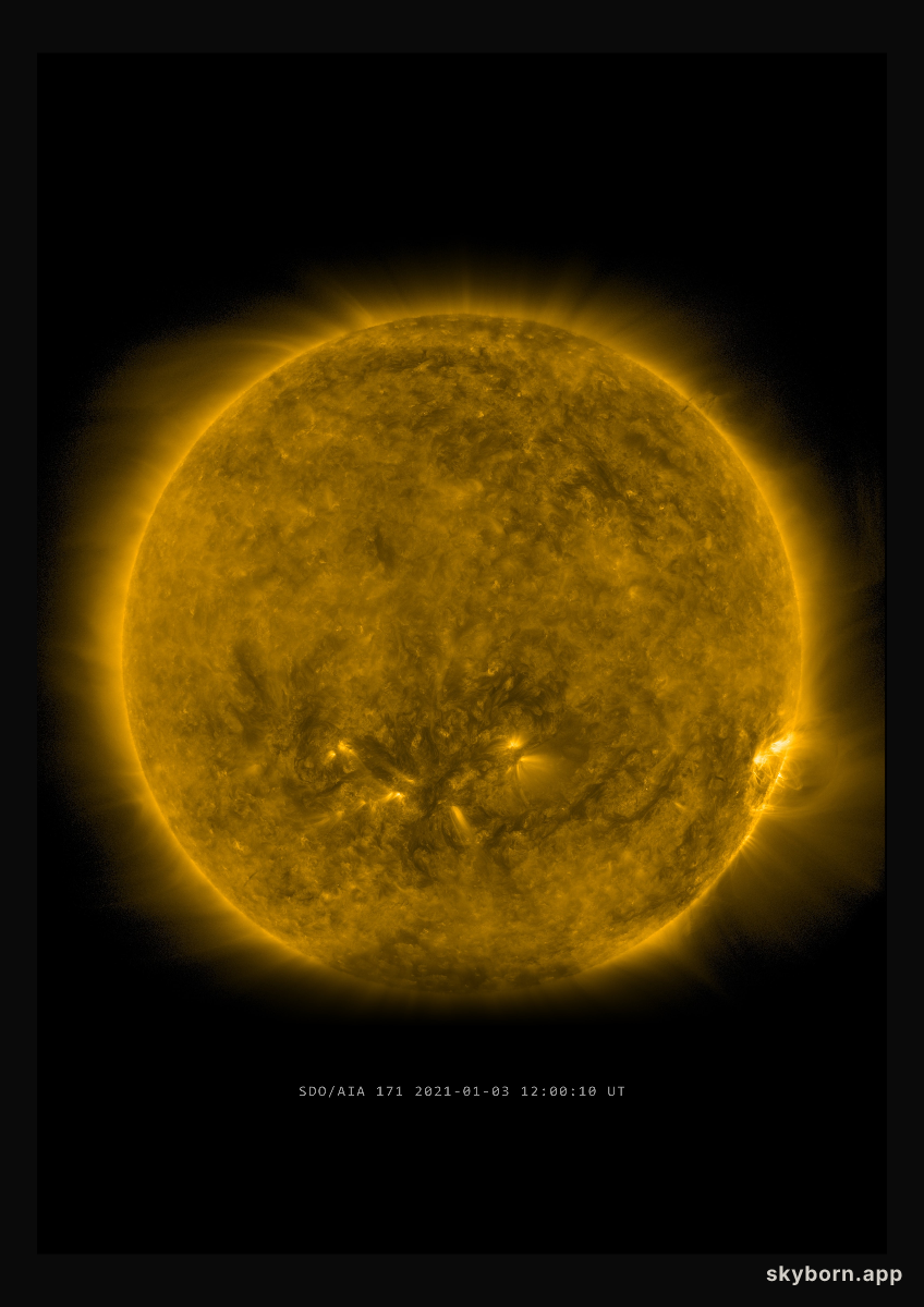 The Sun on 3 January 2021