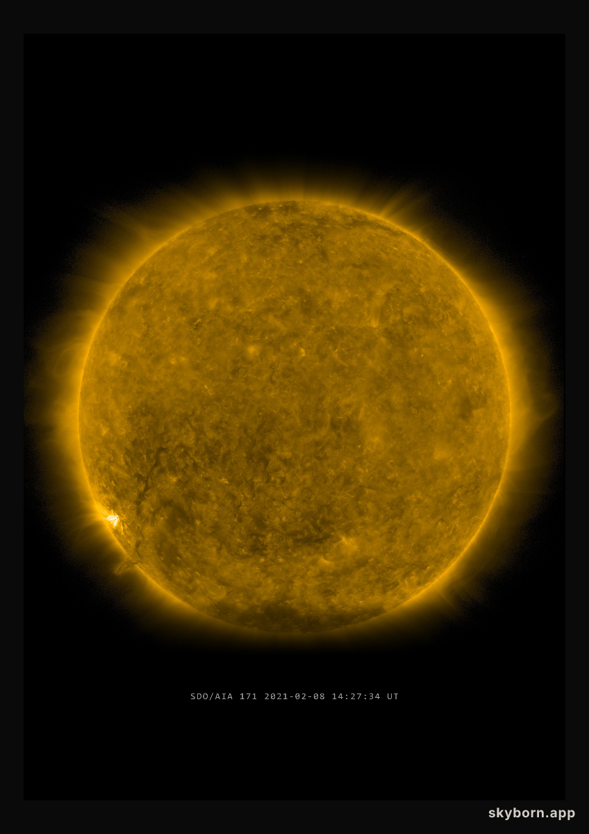 The Sun on 8 February 2021