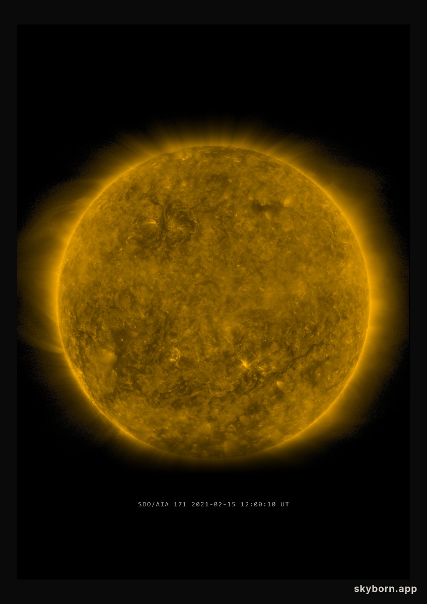 The Sun on 15 February 2021