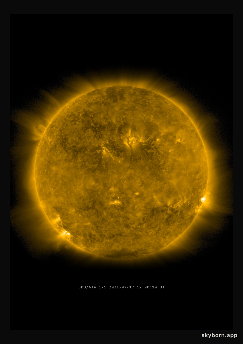 The Sun on 17 July 2021