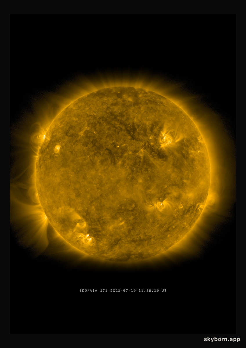 The Sun on 19 July 2021
