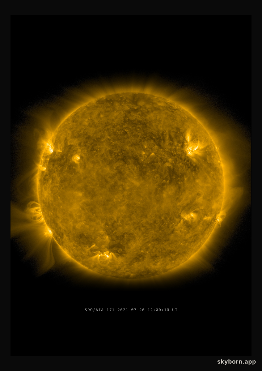 The Sun on 20 July 2021