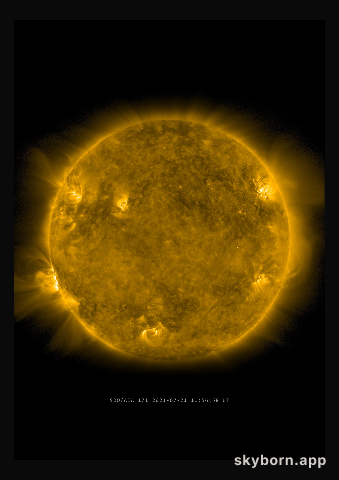 The Sun on 21 July 2021