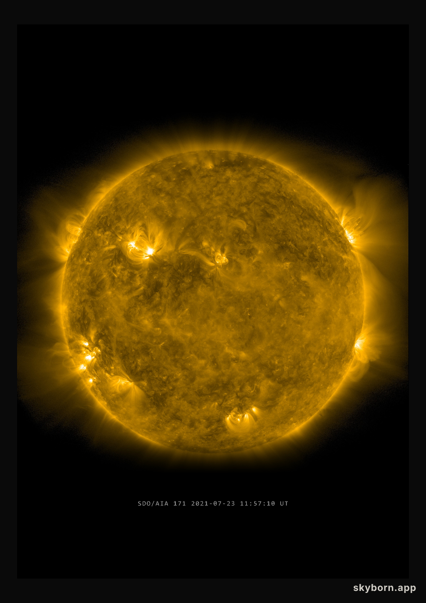 The Sun on 23 July 2021