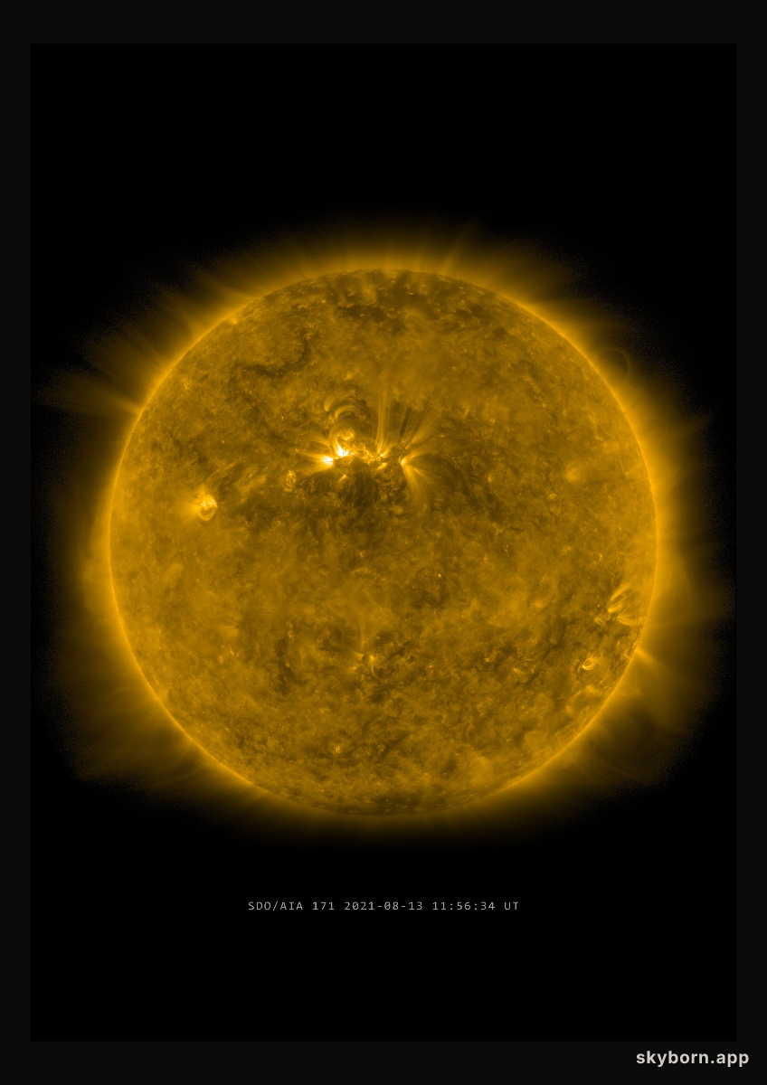 The Sun on 13 August 2021