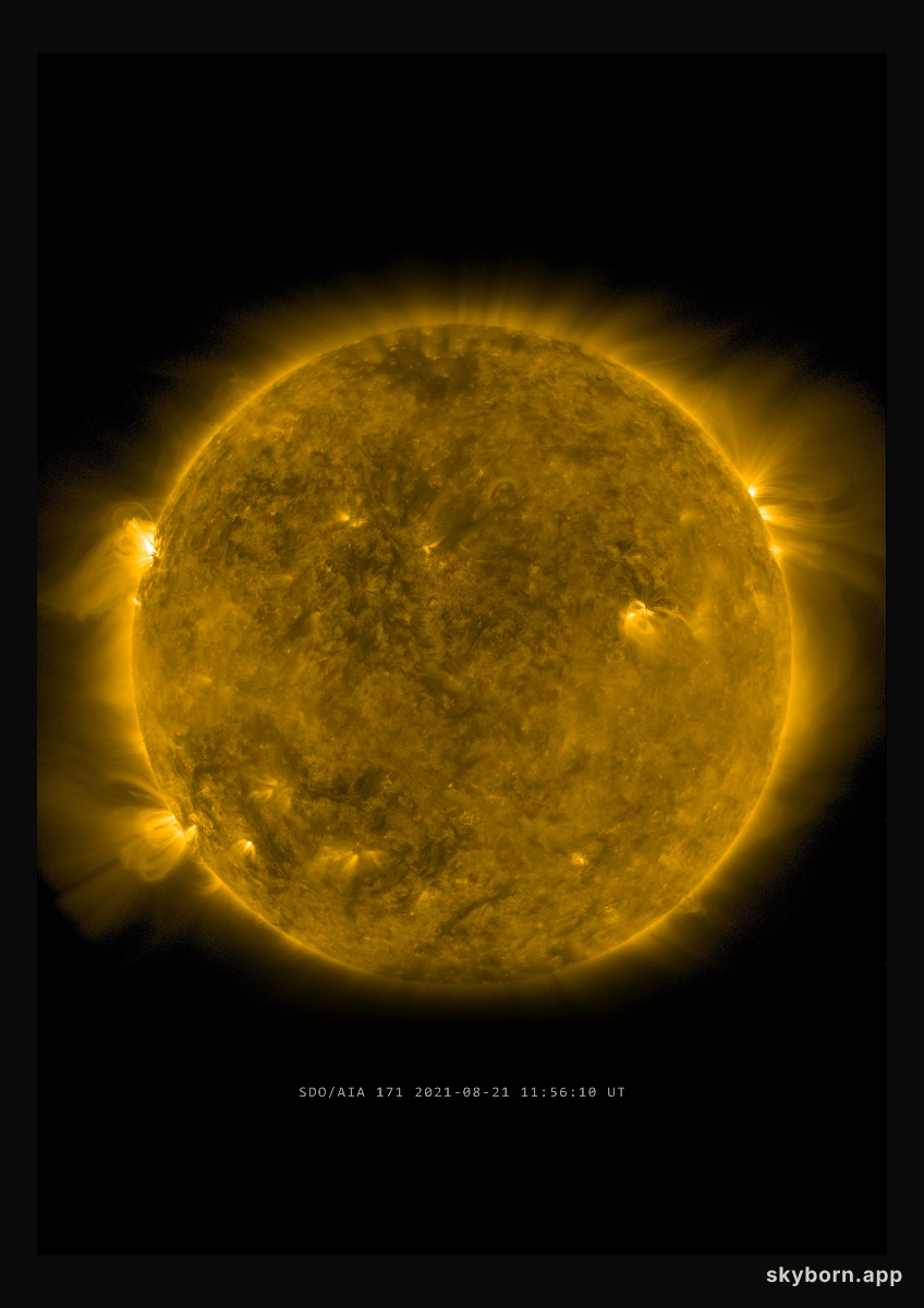 The Sun on 21 August 2021
