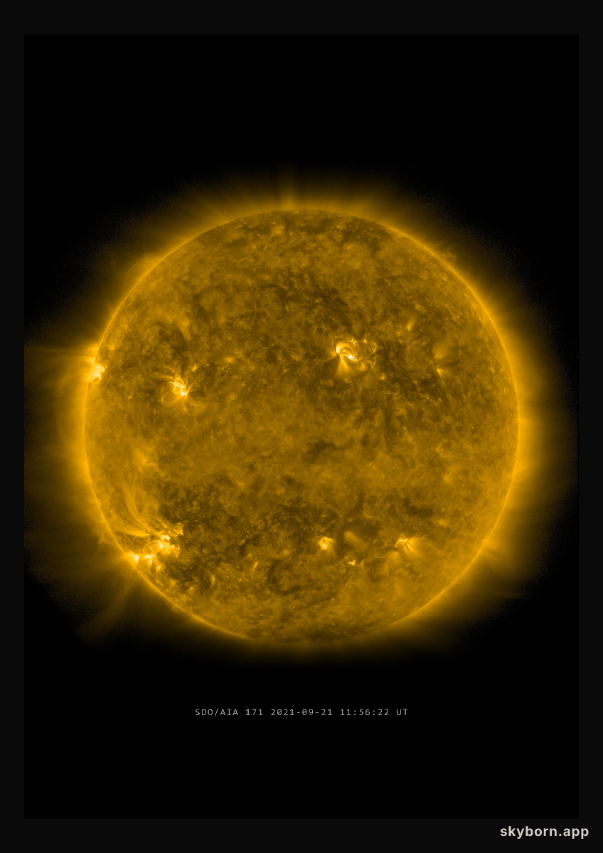 The Sun on 21 September 2021