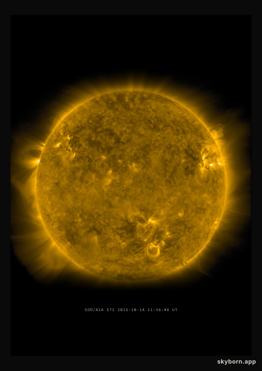 The Sun on 14 October 2021