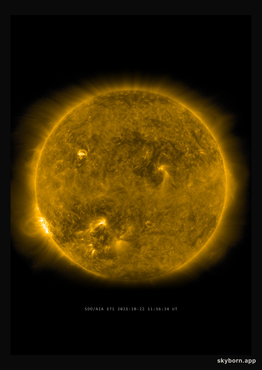 The Sun on 22 October 2021